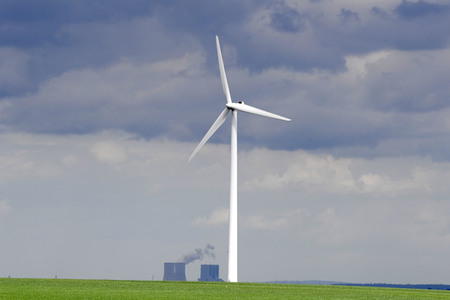 Symbolfoto Windenergie