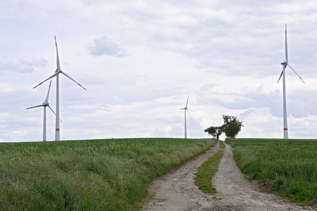 Symbolfoto Windenergie