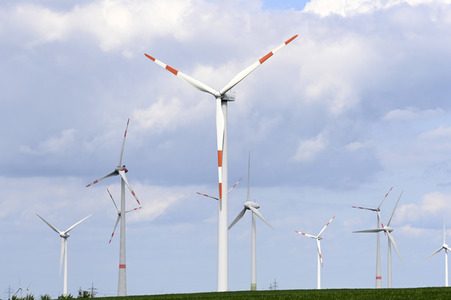 Symbolfoto Windenergie