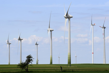 Symbolfoto Windenergie