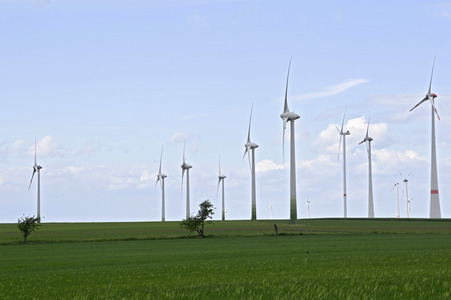 Symbolfoto Windenergie