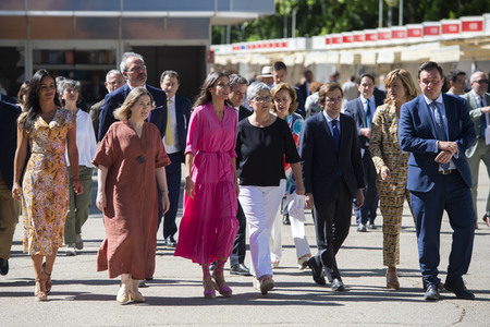 Königin Letitzia bei der Eröffnung der Buchmesse in Madrid