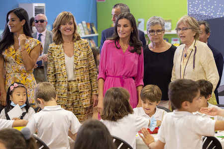 Königin Letitzia bei der Eröffnung der Buchmesse in Madrid