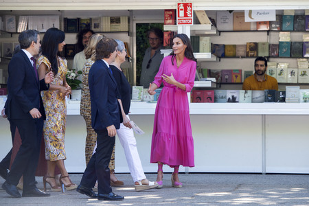Königin Letitzia bei der Eröffnung der Buchmesse in Madrid