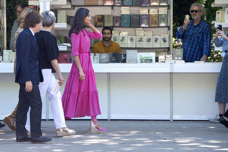 Königin Letitzia bei der Eröffnung der Buchmesse in Madrid