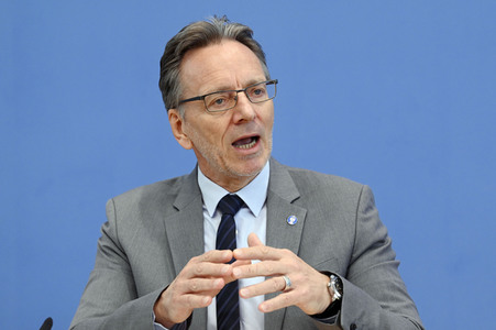 Bundespressekonferenz Vorstellung der Zahlen kindlicher Gewaltopfer in Berlin