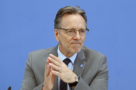 Bundespressekonferenz Vorstellung der Zahlen kindlicher Gewaltopfer in Berlin