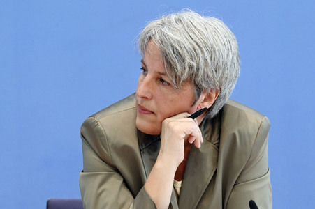 Bundespressekonferenz Vorstellung der Zahlen kindlicher Gewaltopfer in Berlin