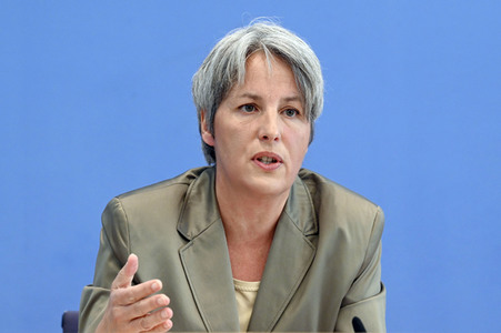 Bundespressekonferenz Vorstellung der Zahlen kindlicher Gewaltopfer in Berlin