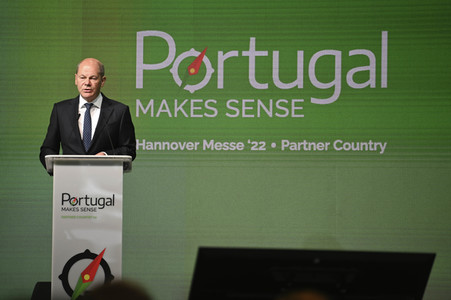 Eröffnungsrundgang auf der Hannover Messe 2022