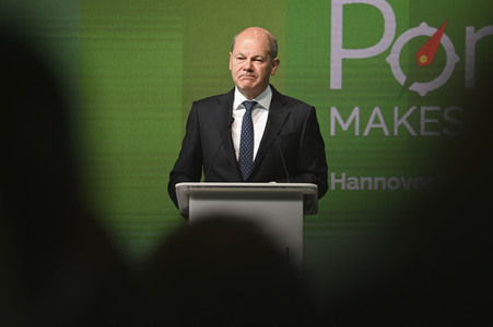 Eröffnungsrundgang auf der Hannover Messe 2022