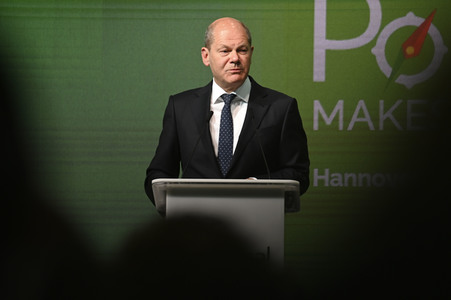 Eröffnungsrundgang auf der Hannover Messe 2022