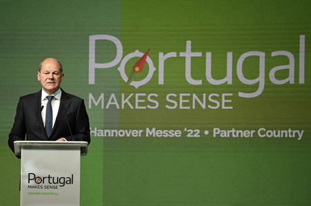 Eröffnungsrundgang auf der Hannover Messe 2022