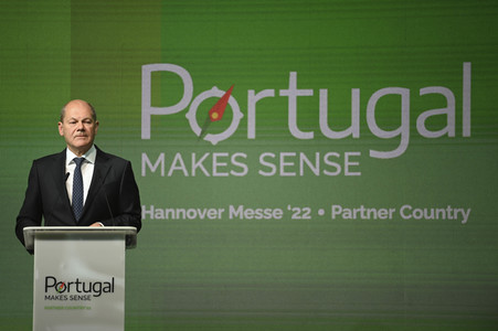 Eröffnungsrundgang auf der Hannover Messe 2022