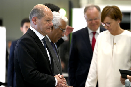 Eröffnungsrundgang auf der Hannover Messe 2022