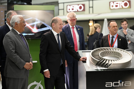 Eröffnungsrundgang auf der Hannover Messe 2022