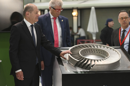 Eröffnungsrundgang auf der Hannover Messe 2022