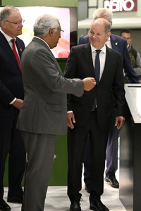 Eröffnungsrundgang auf der Hannover Messe 2022