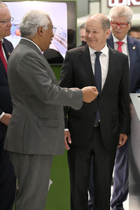 Eröffnungsrundgang auf der Hannover Messe 2022