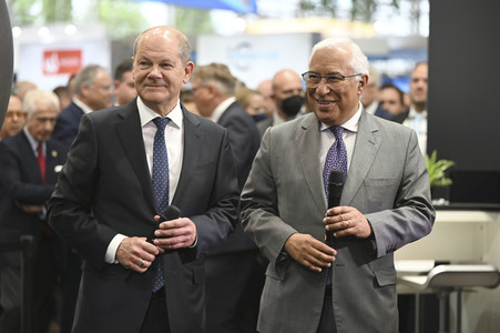 Eröffnungsrundgang auf der Hannover Messe 2022