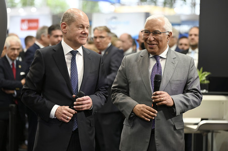 Eröffnungsrundgang auf der Hannover Messe 2022