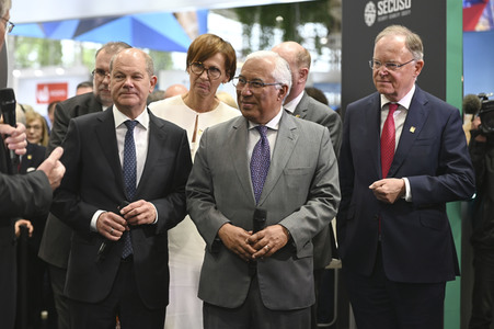 Eröffnungsrundgang auf der Hannover Messe 2022