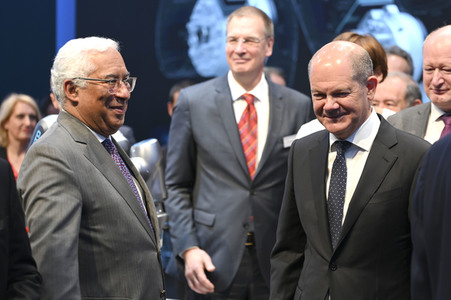 Eröffnungsrundgang auf der Hannover Messe 2022