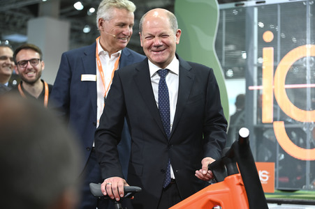 Eröffnungsrundgang auf der Hannover Messe 2022