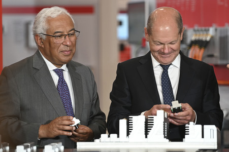 Eröffnungsrundgang auf der Hannover Messe 2022