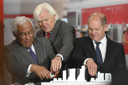 Eröffnungsrundgang auf der Hannover Messe 2022