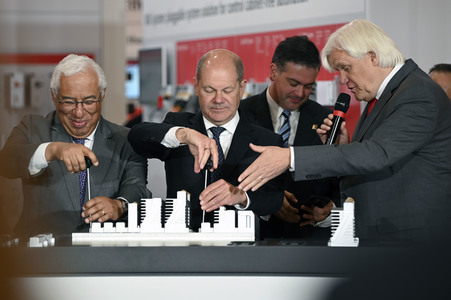 Eröffnungsrundgang auf der Hannover Messe 2022