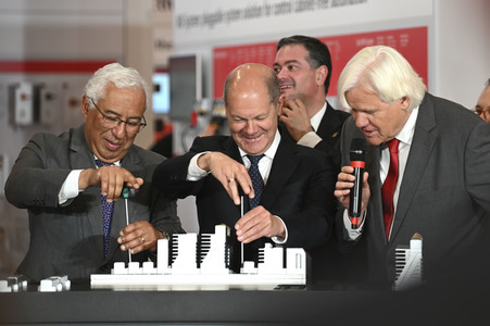 Eröffnungsrundgang auf der Hannover Messe 2022