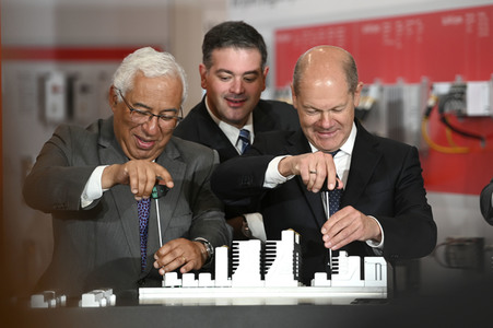 Eröffnungsrundgang auf der Hannover Messe 2022