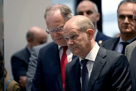 Eröffnungsrundgang auf der Hannover Messe 2022