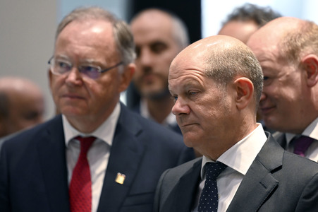 Eröffnungsrundgang auf der Hannover Messe 2022