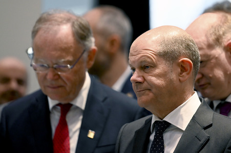 Eröffnungsrundgang auf der Hannover Messe 2022