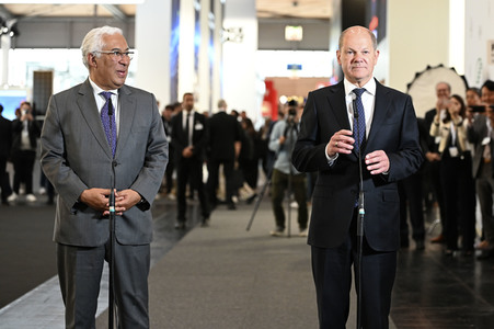 Eröffnungsrundgang auf der Hannover Messe 2022