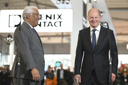 Eröffnungsrundgang auf der Hannover Messe 2022