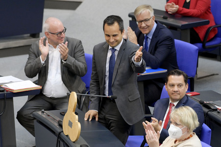 39. Sitzung des Deutschen Bundestages in Berlin