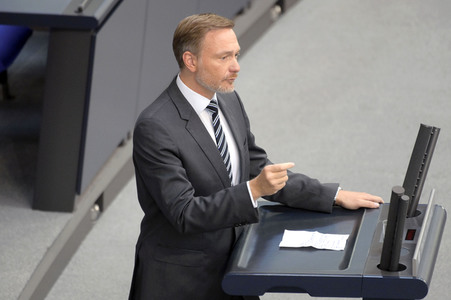 39. Sitzung des Deutschen Bundestages in Berlin