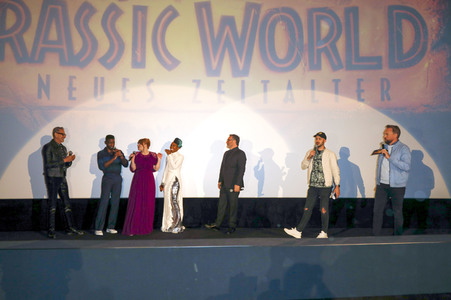 Filmpremiere 'Jurassic World: Ein neues Zeitalter' in Köln