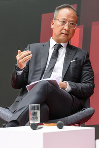 Übergabezeremonie Partnerland Portugal 2022 an Indonesien 2023 auf der Hannover Messe 2022