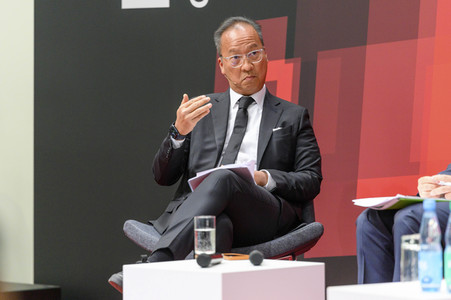 Übergabezeremonie Partnerland Portugal 2022 an Indonesien 2023 auf der Hannover Messe 2022