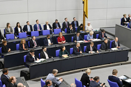 40. Sitzung des Deutschen Bundestages in Berlin