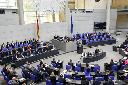 40. Sitzung des Deutschen Bundestages in Berlin