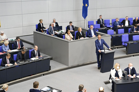 40. Sitzung des Deutschen Bundestages in Berlin