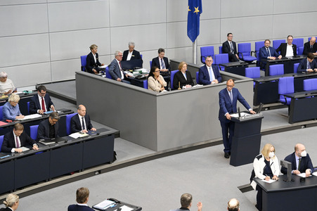 40. Sitzung des Deutschen Bundestages in Berlin