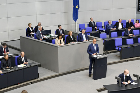 40. Sitzung des Deutschen Bundestages in Berlin