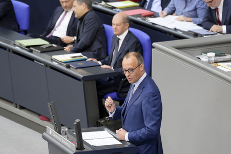 40. Sitzung des Deutschen Bundestages in Berlin