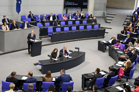 40. Sitzung des Deutschen Bundestages in Berlin